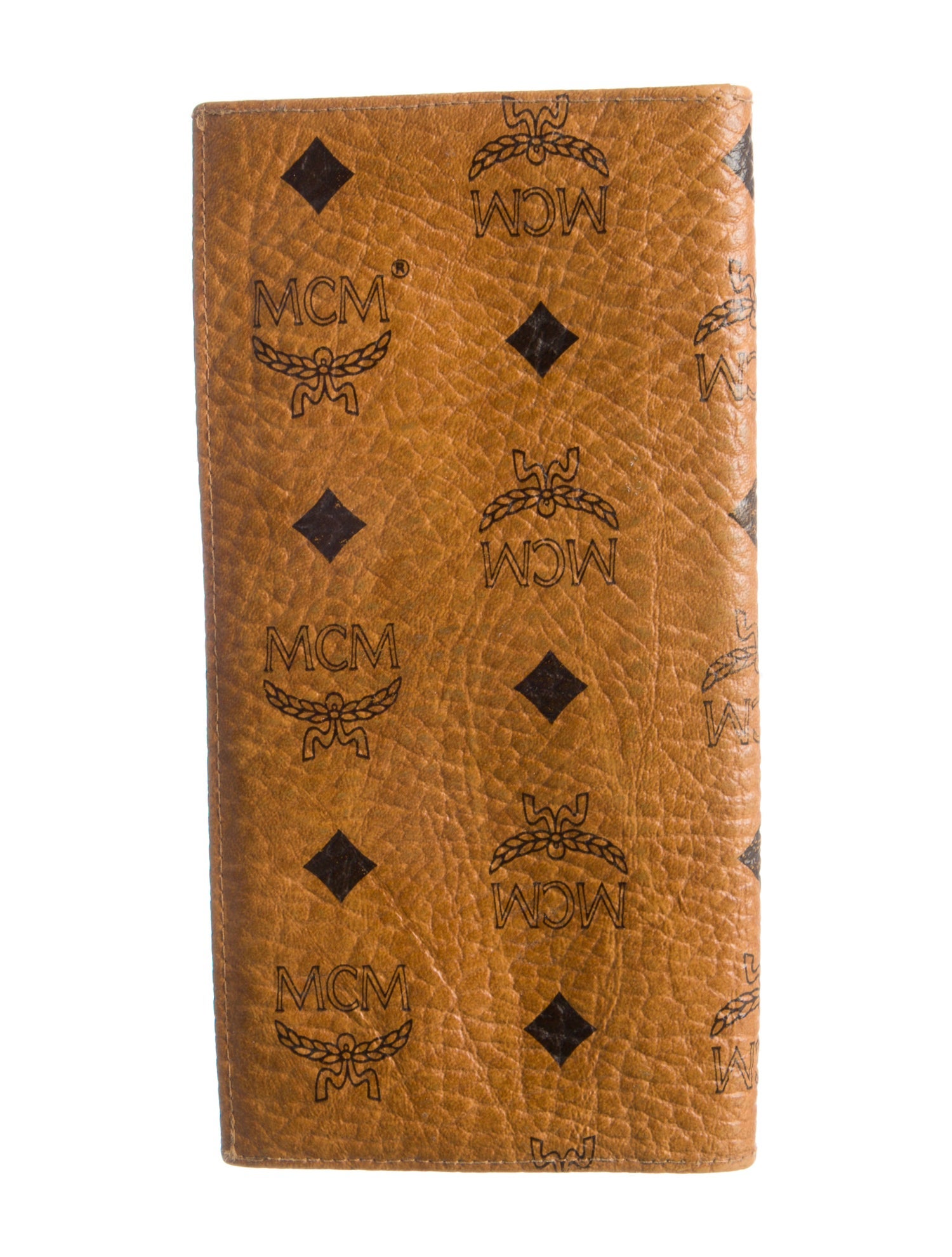 MCM Leather Printed Continental Wallet