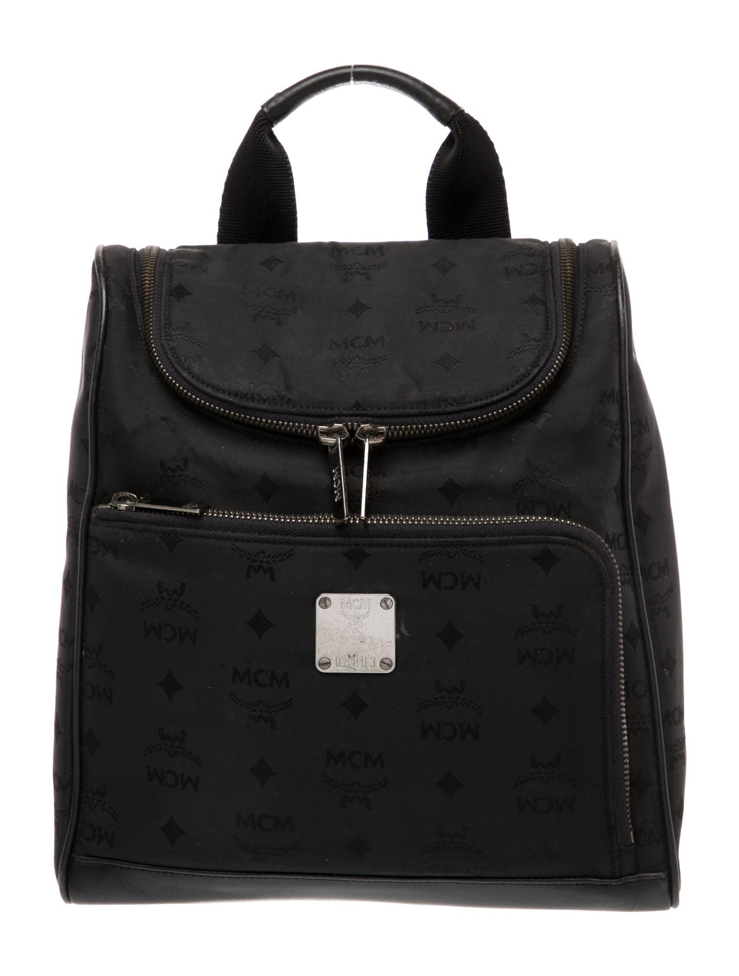 MCM Nylon Backpack