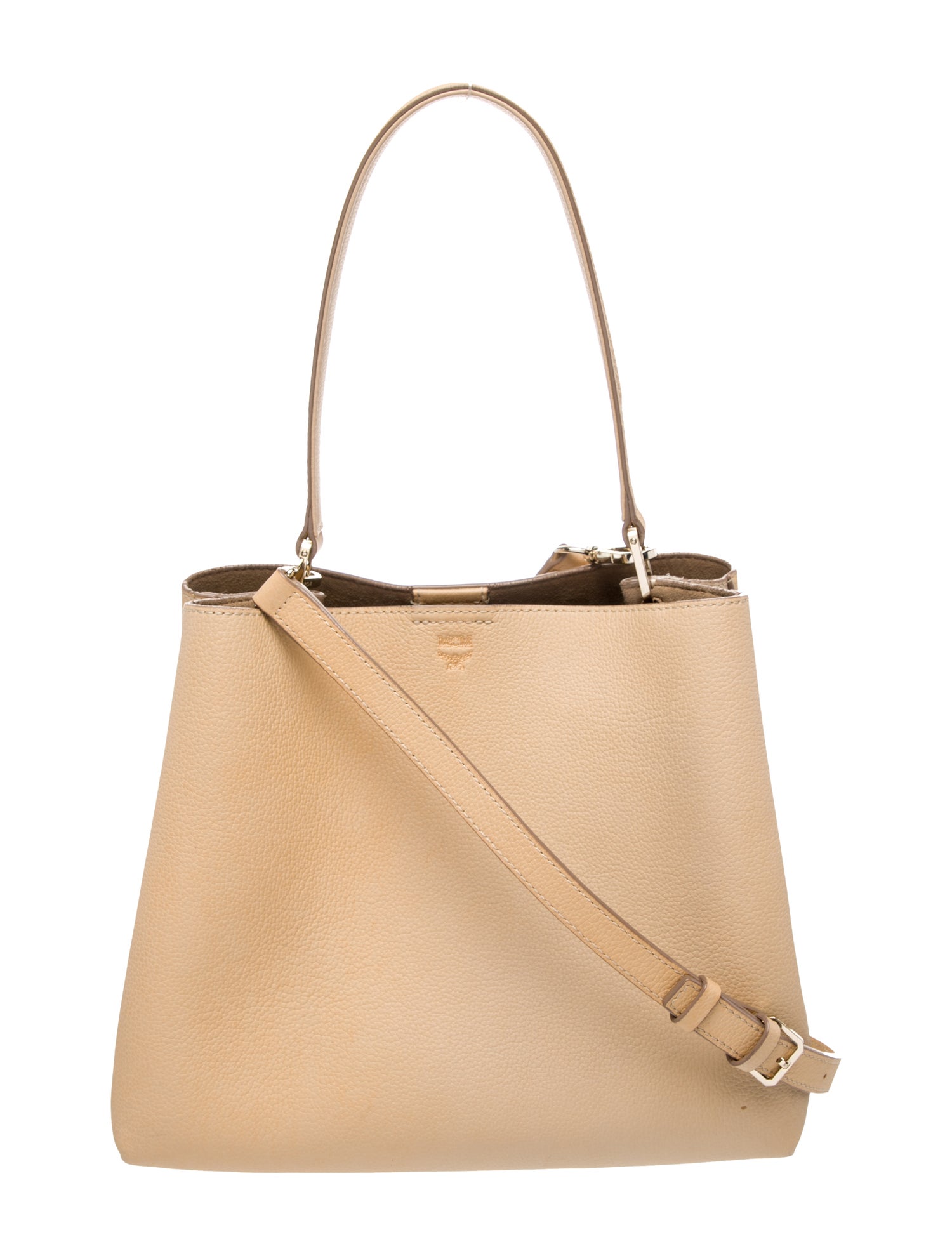 MCM Visetos Bucket Bag