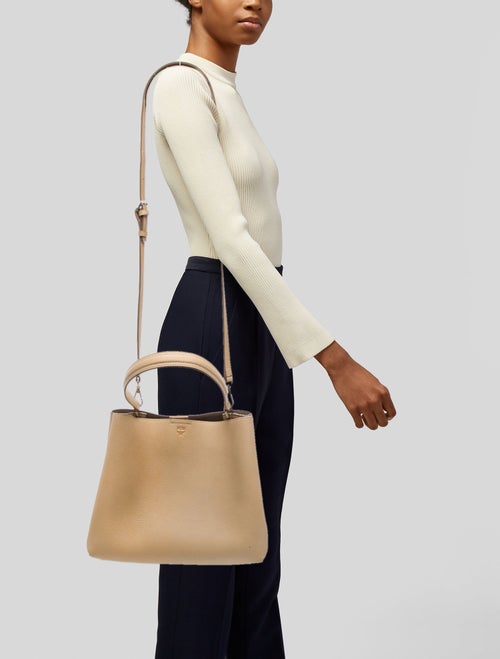 MCM Visetos Bucket Bag