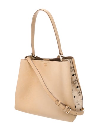 MCM Visetos Bucket Bag