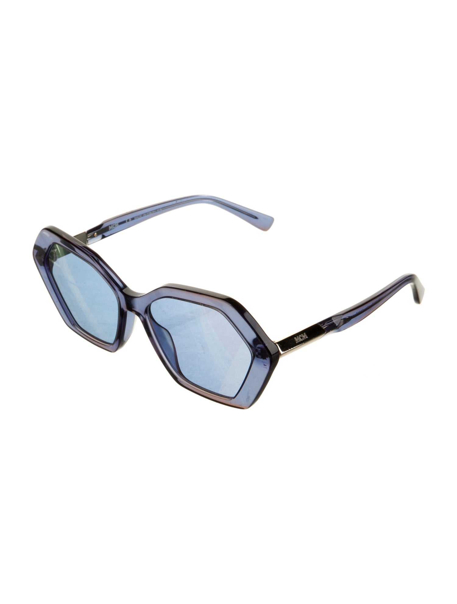 MCM Shield Mirrored Sunglasses