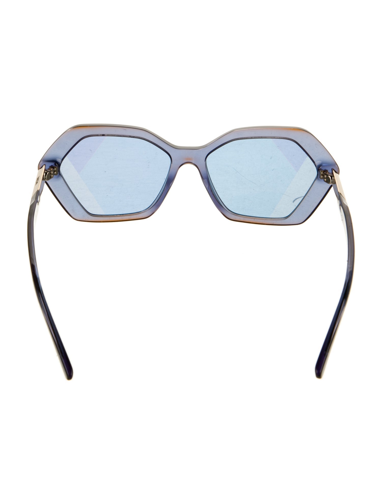 MCM Shield Mirrored Sunglasses