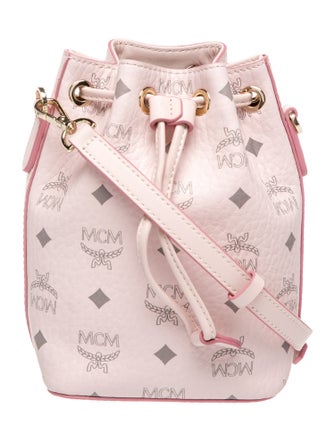 MCM Visetos Bucket Bag