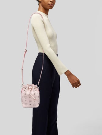 MCM Visetos Bucket Bag