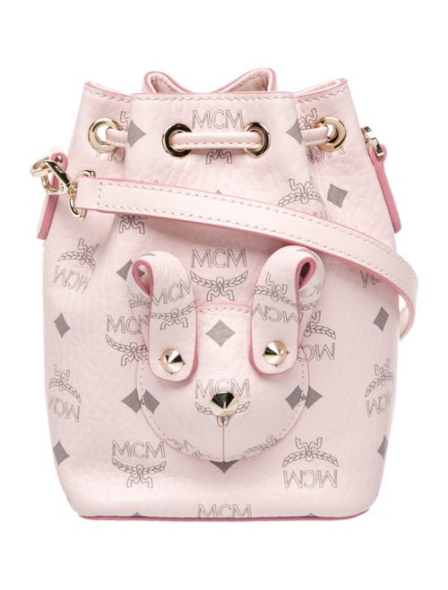 MCM Visetos Bucket Bag