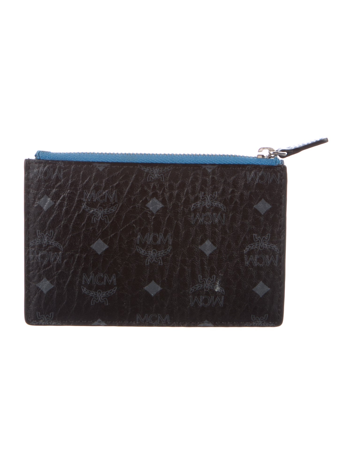 MCM Visetos Leather Wallet