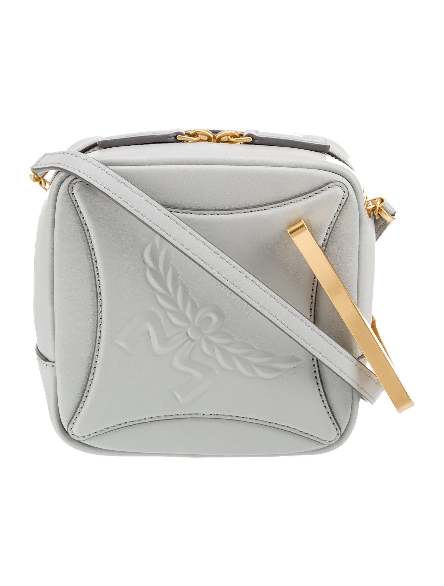 MCM Leather Diamond Mini