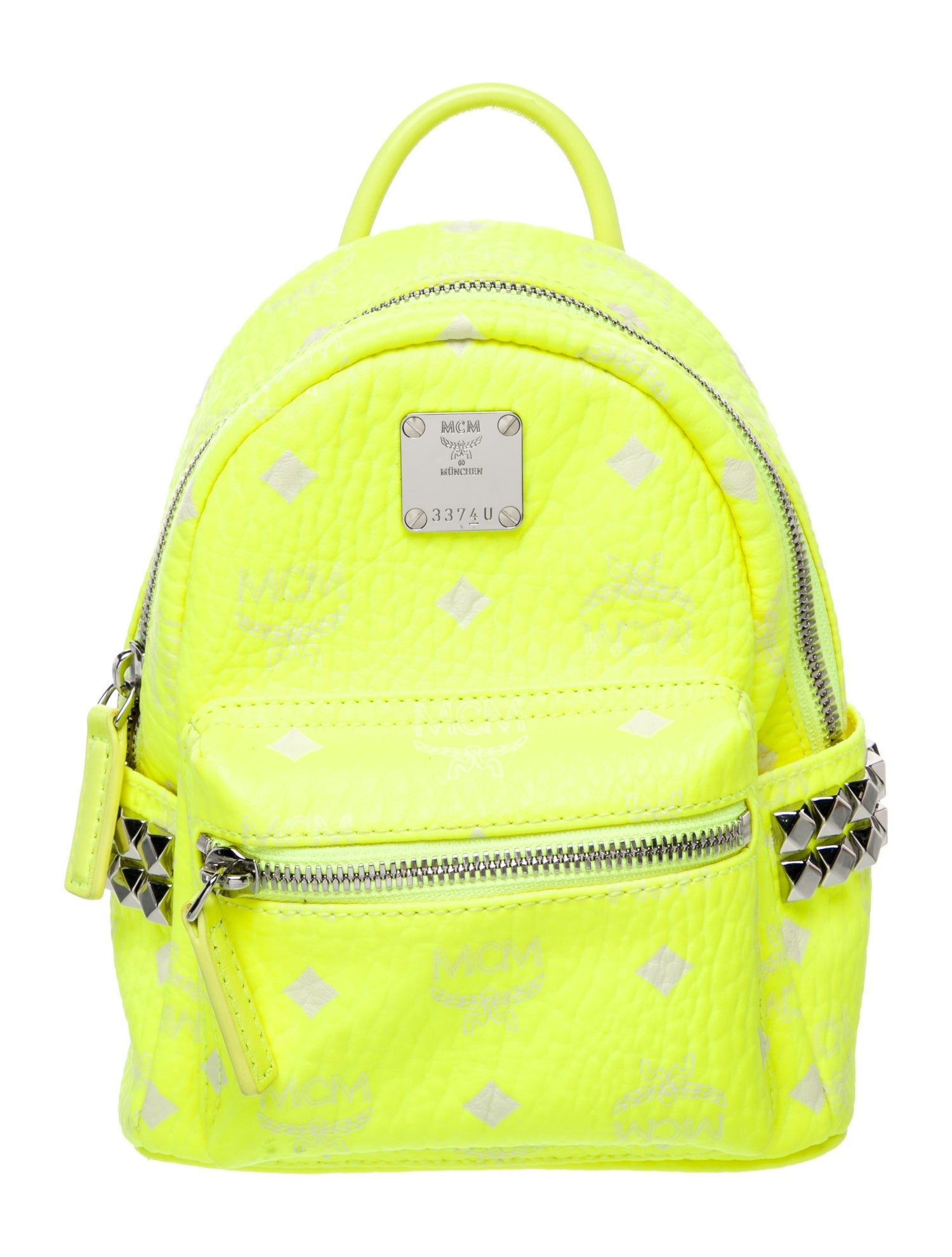 MCM Leather Backpack