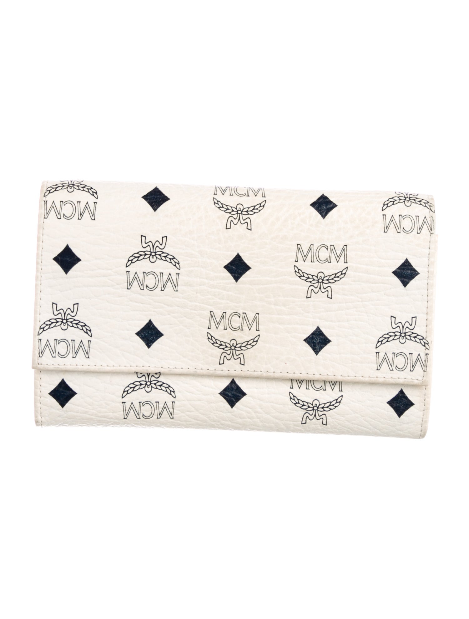 MCM Canvas Printed Wallet