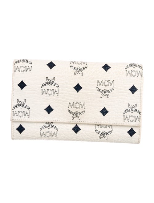 MCM Canvas Printed Wallet