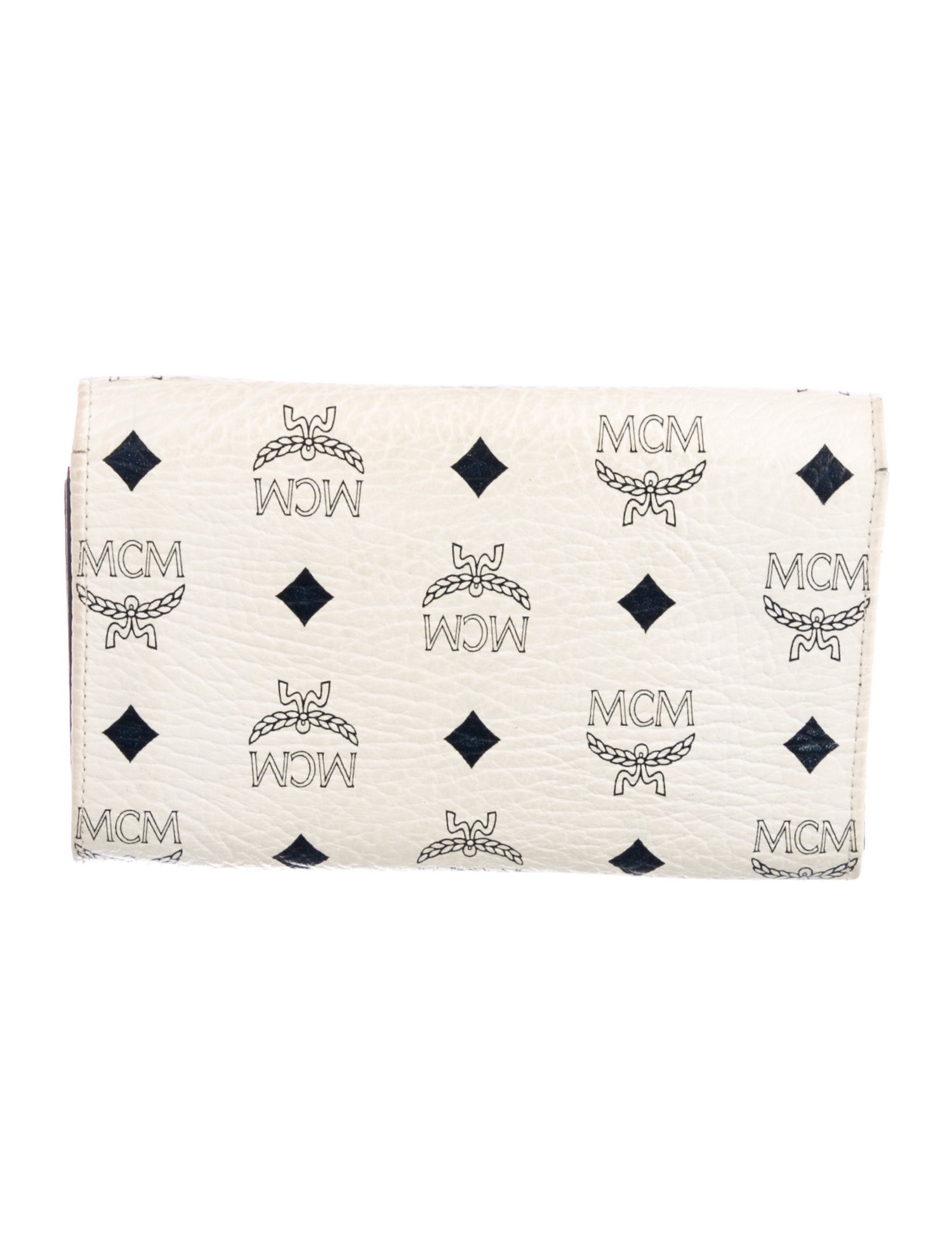 MCM Canvas Printed Wallet