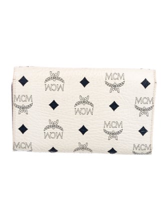 MCM Canvas Printed Wallet