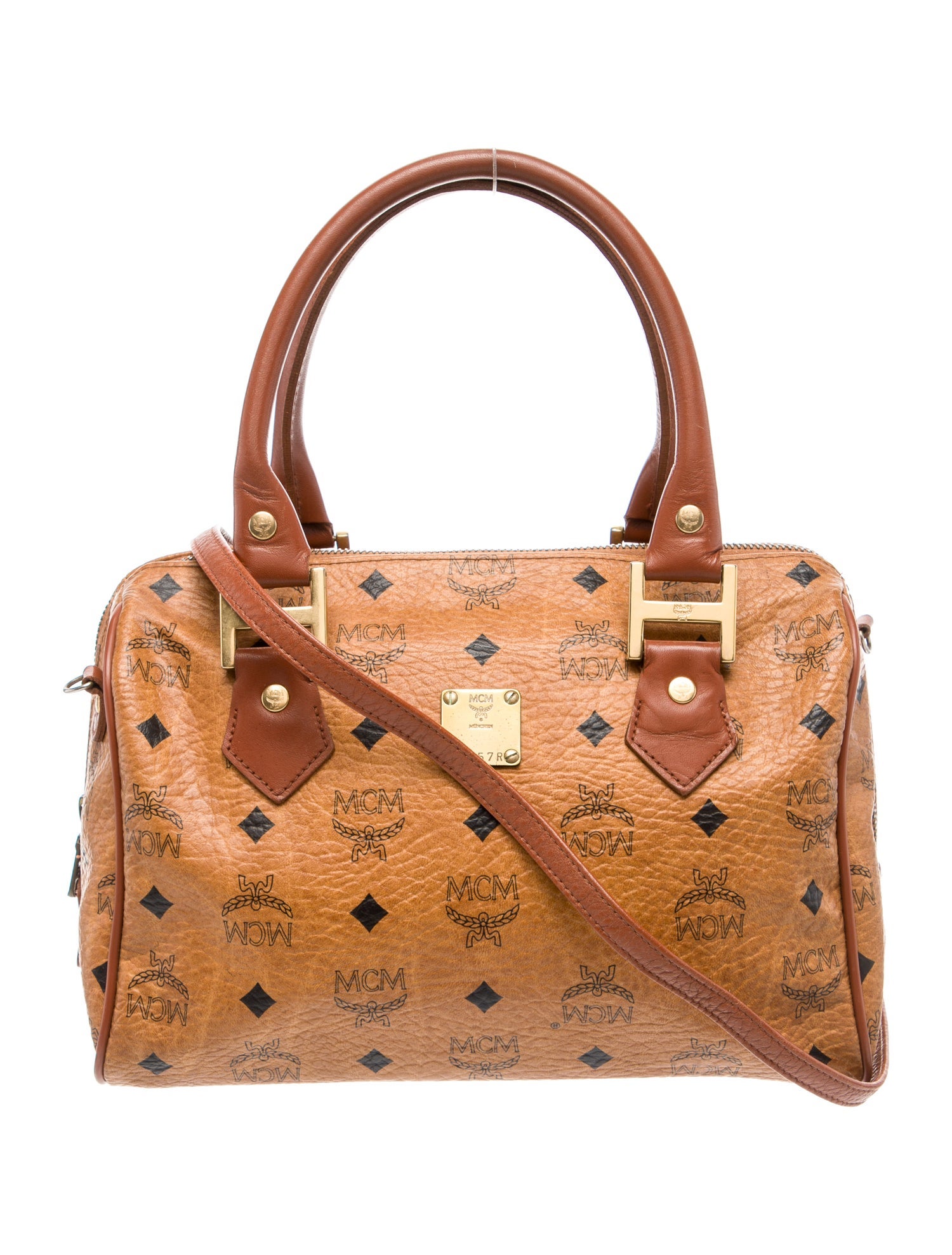 MCM Top Handle Bag