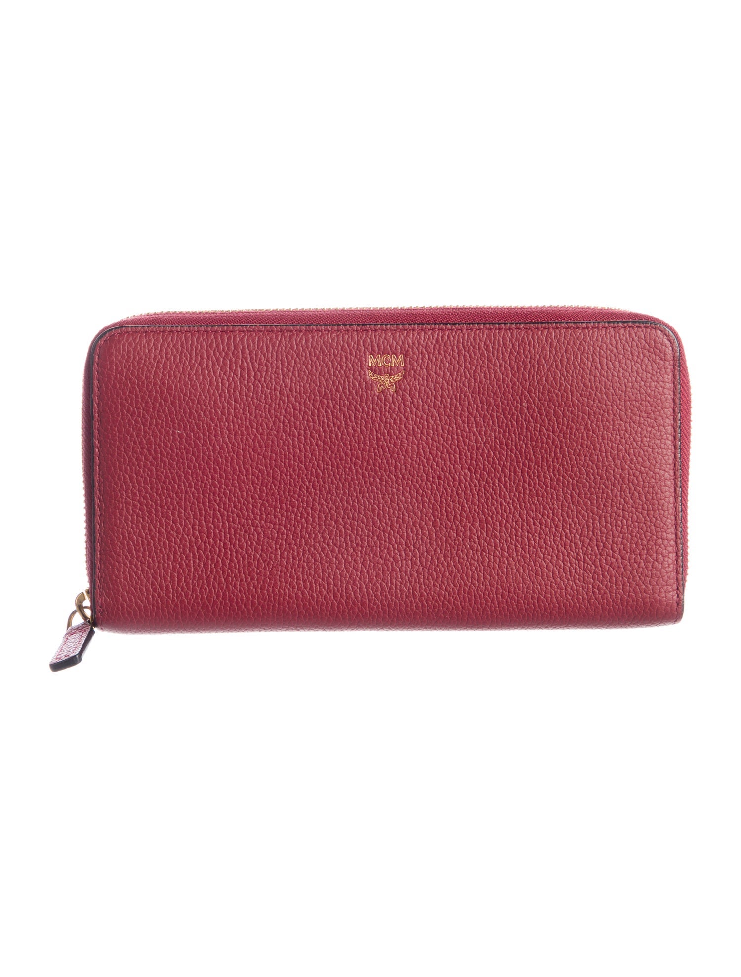 MCM Leather Continental Wallet