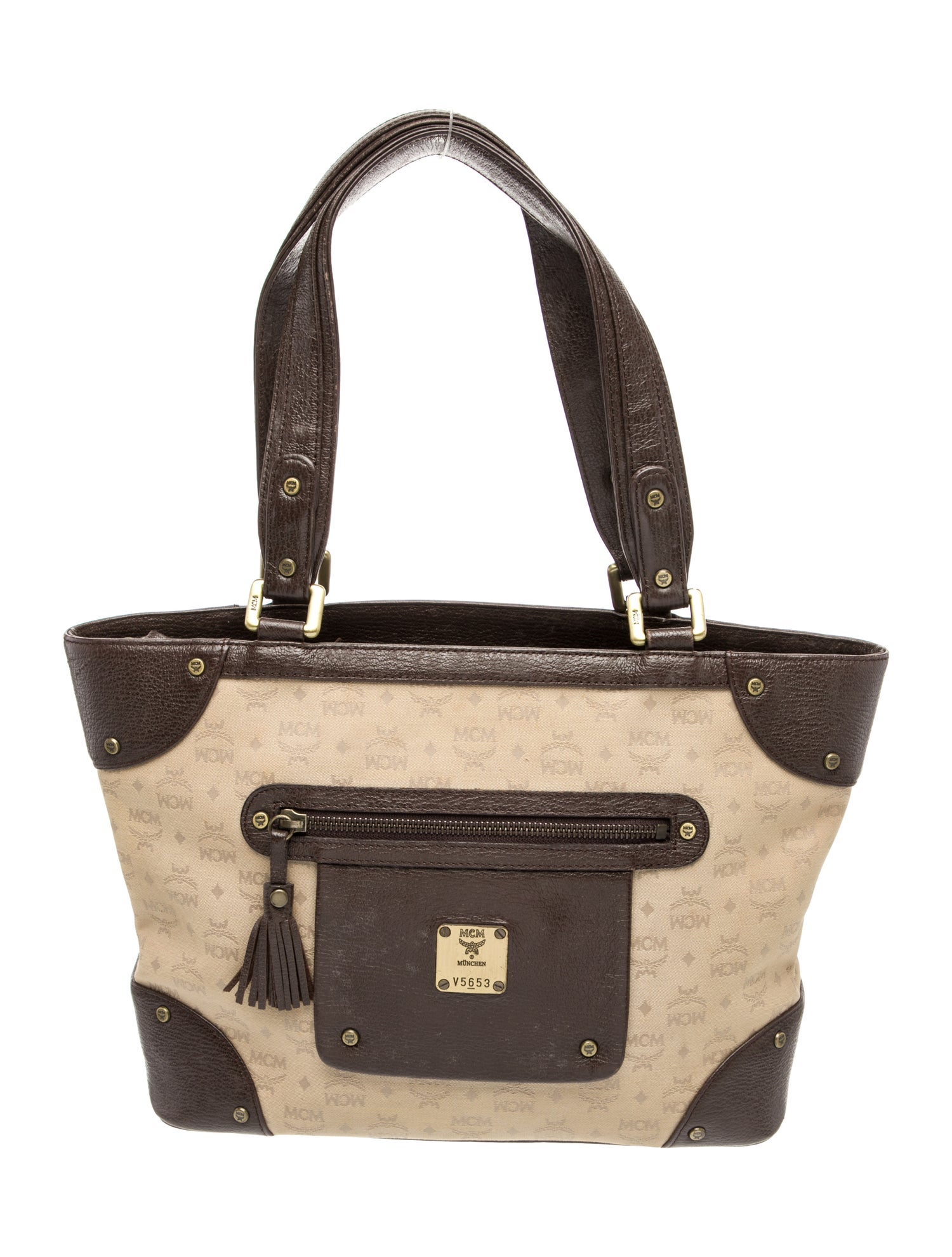 MCM Monogram Shoulder Bag Vintage