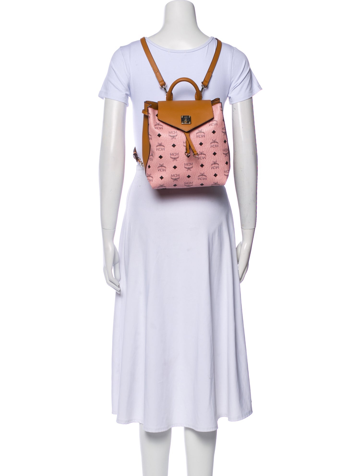 MCM Leather Backpack