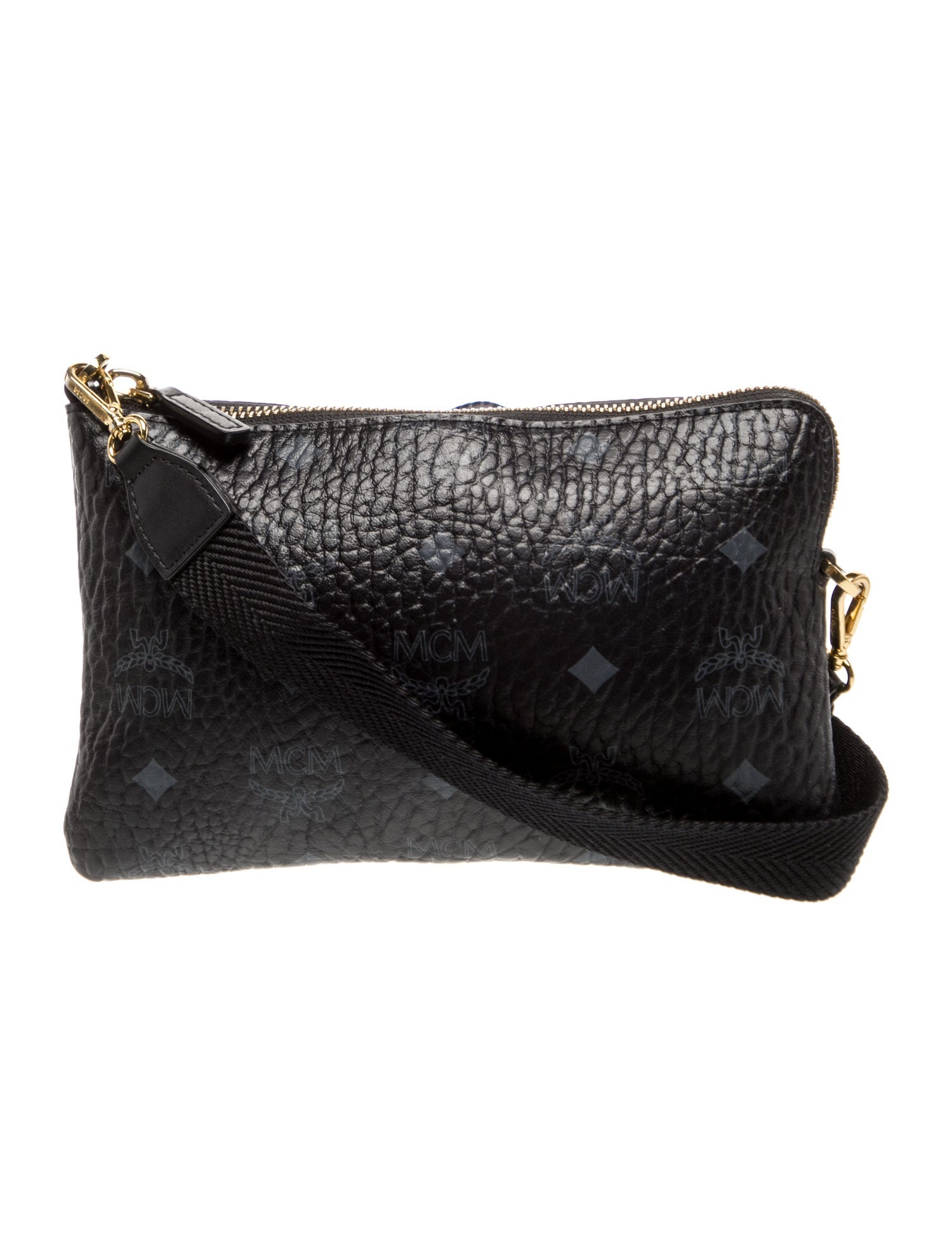 MCM Leather Crossbody Bag