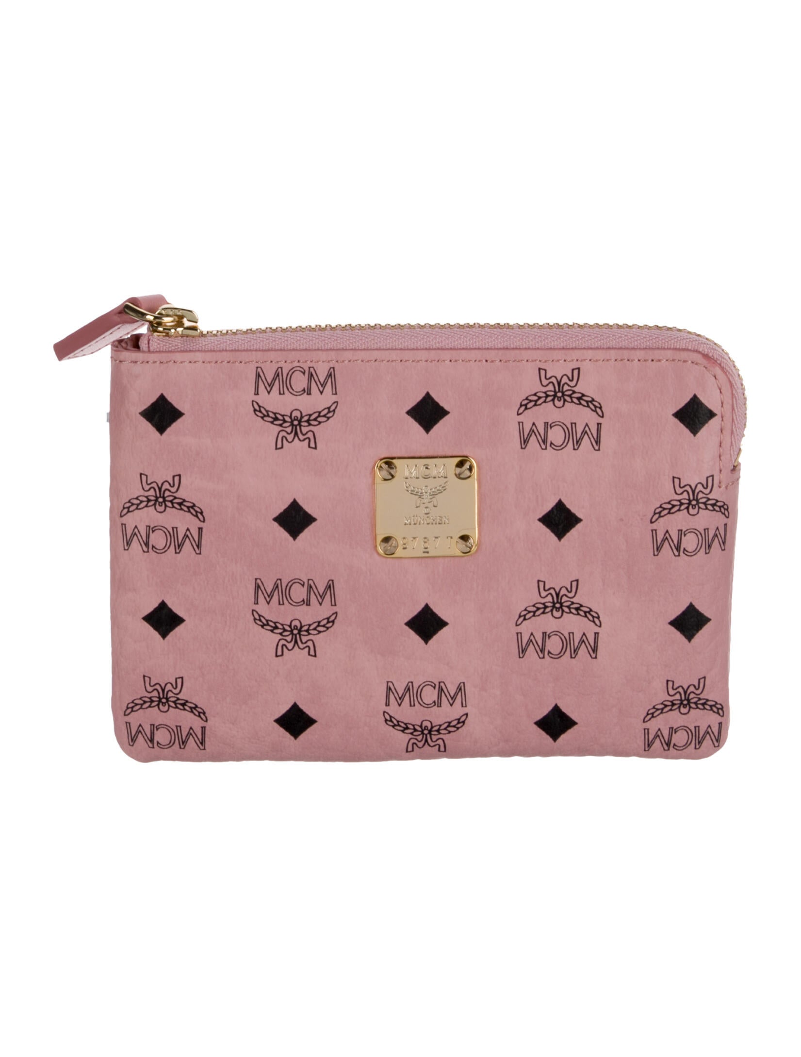 MCM Leather Printed Wallet