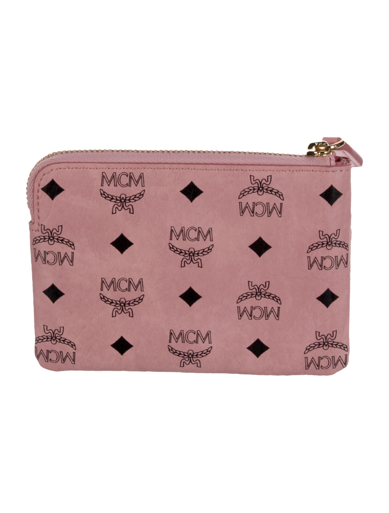 MCM Leather Printed Wallet