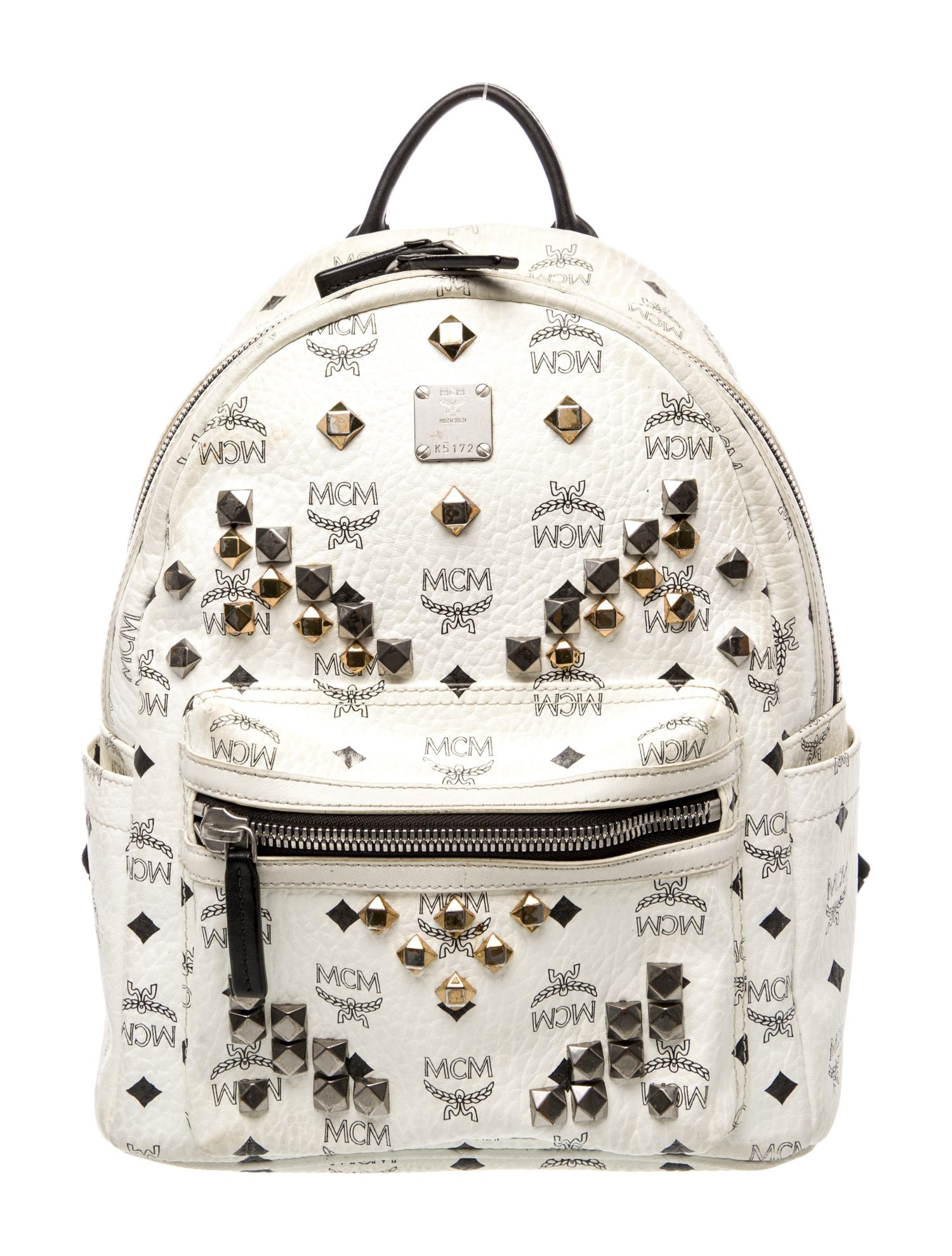 MCM Leather Backpack