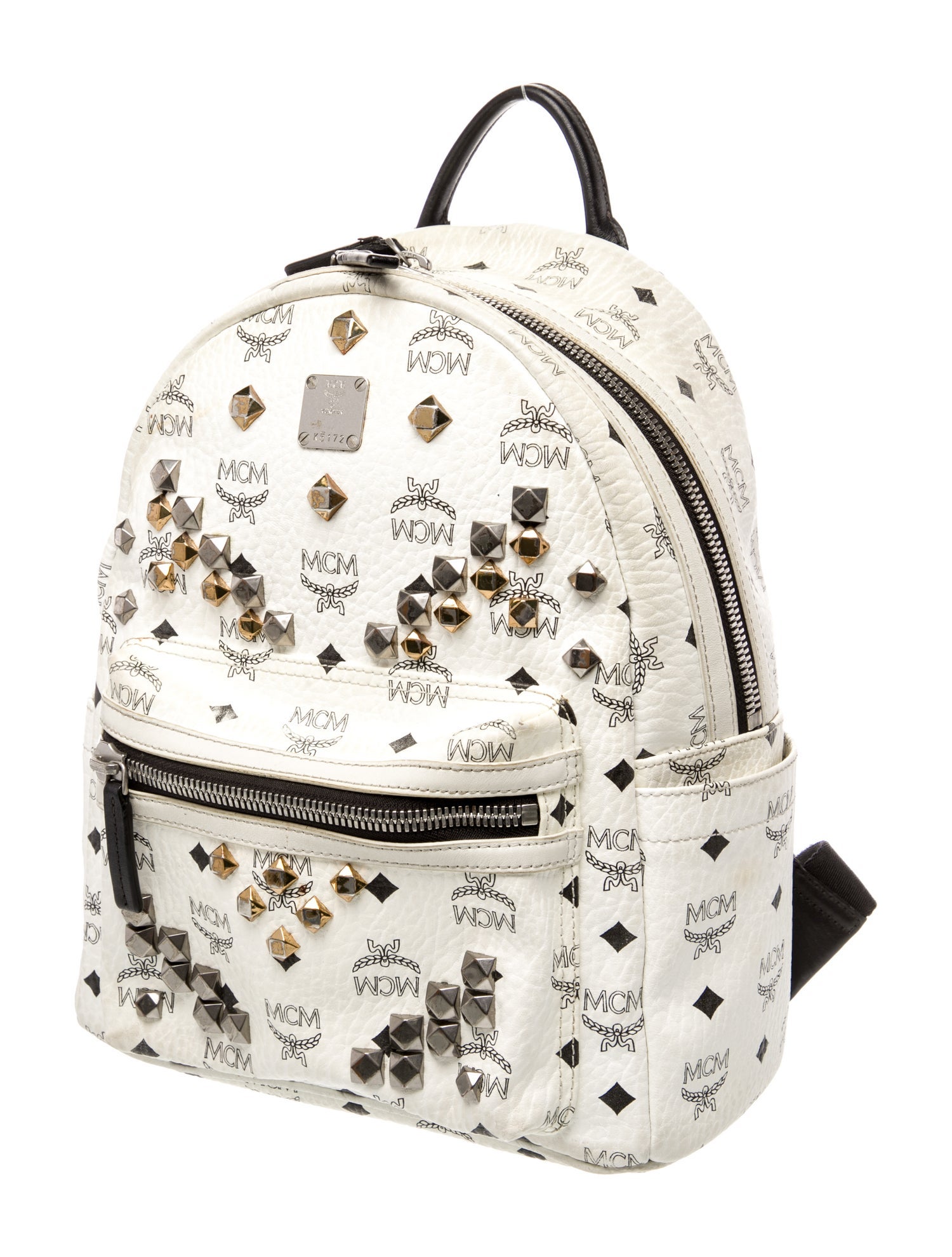 MCM Leather Backpack
