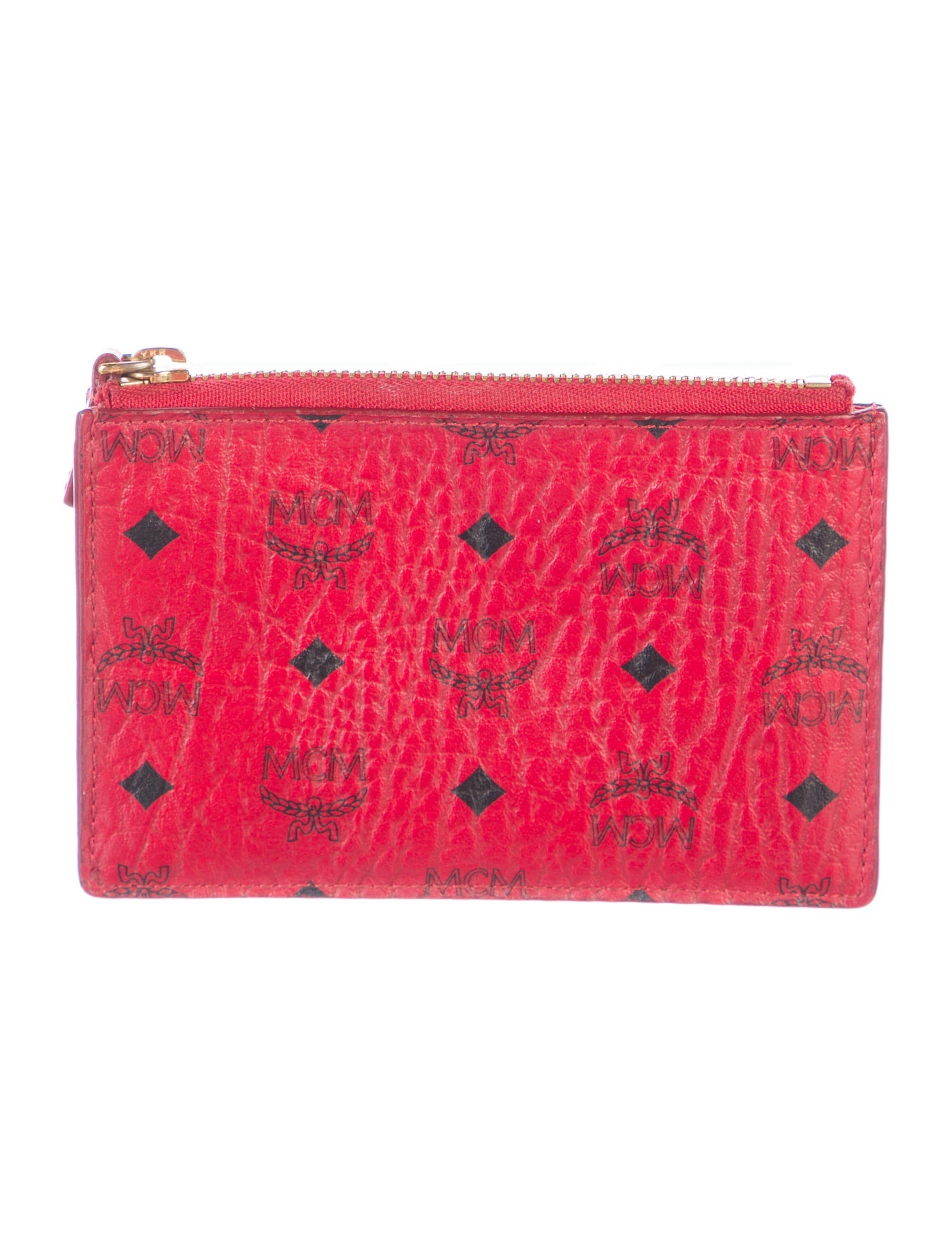 MCM Leather Printed Wallet