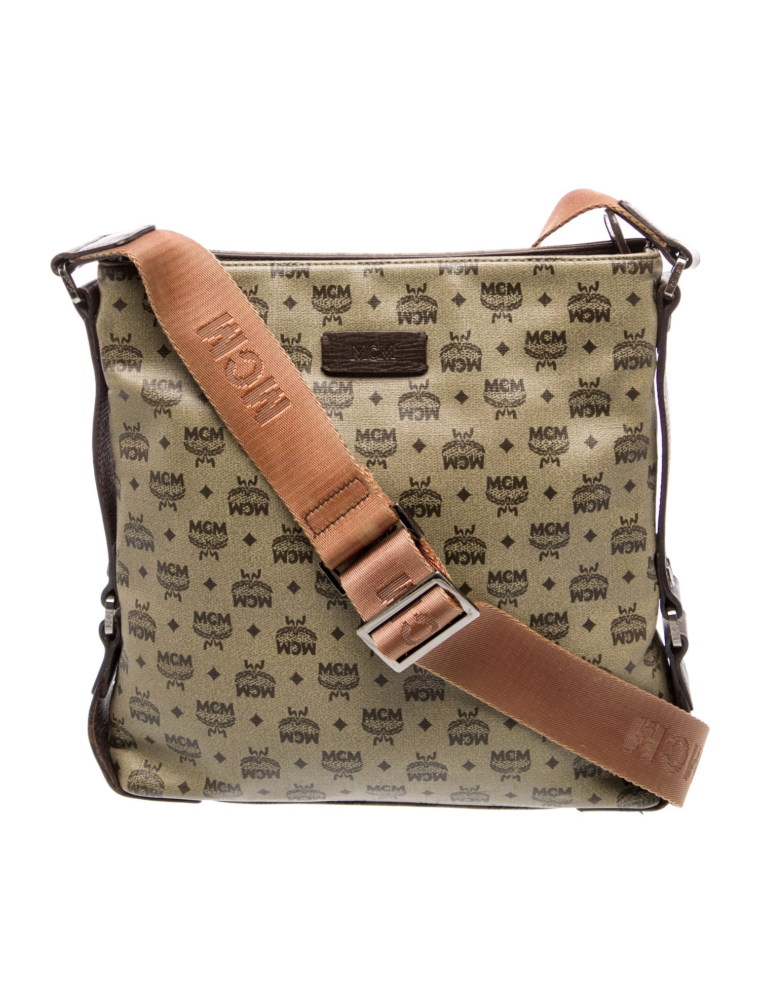 MCM Visetos Messenger Bag Vintage