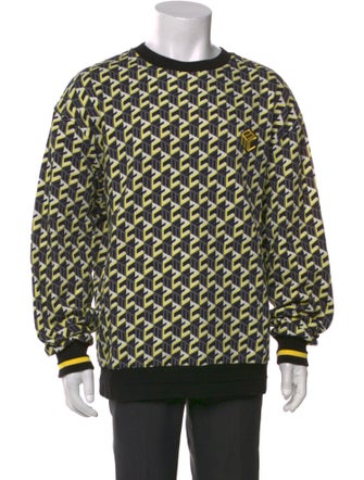 MCM Printed Crew Neck Sweatshirt