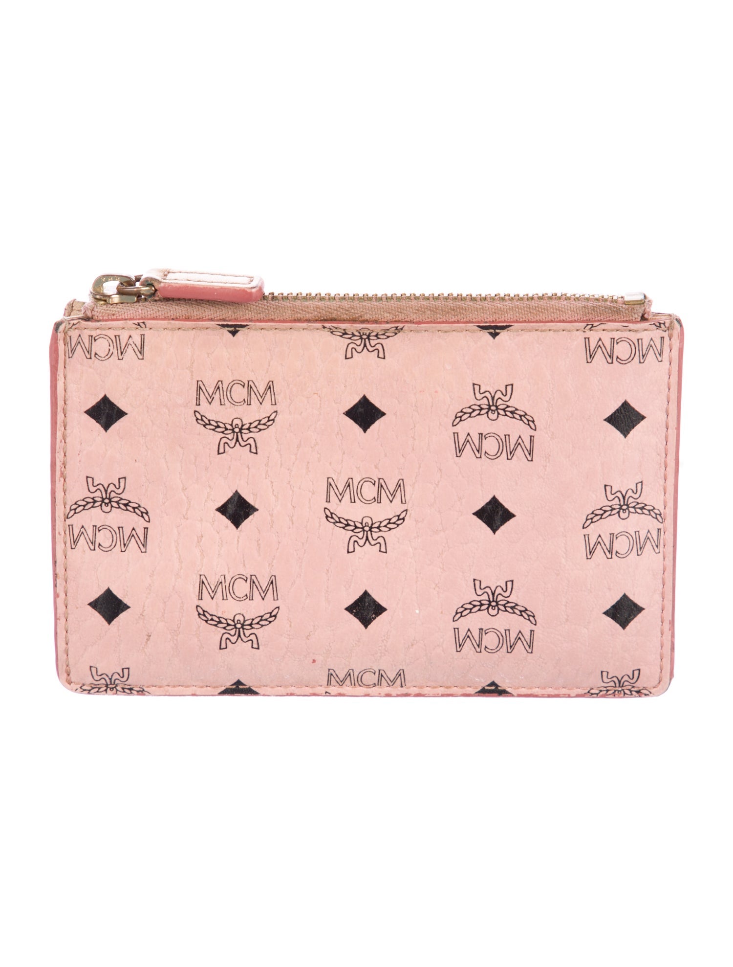MCM Leather Printed Wallet