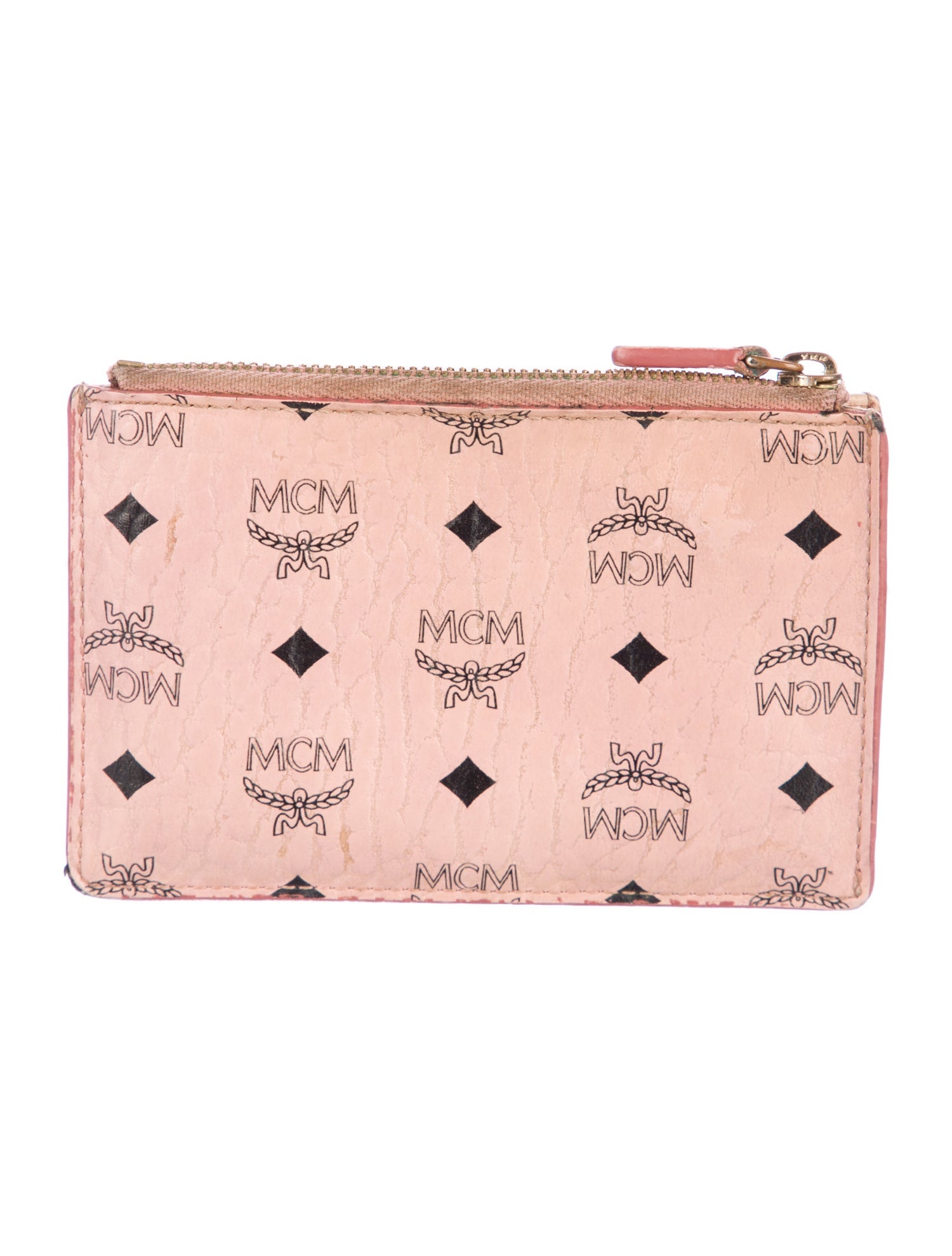 MCM Leather Printed Wallet