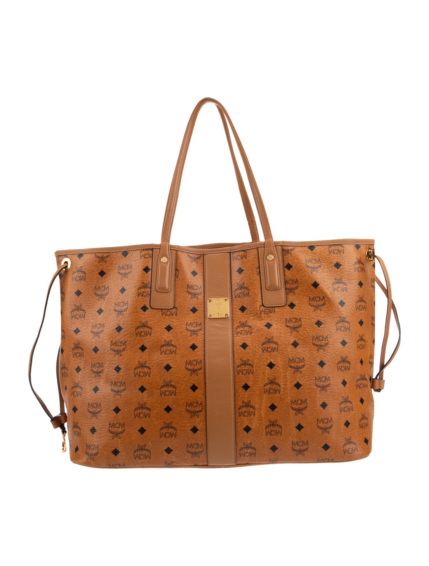 MCM Visetos Liz Reversible Shopper