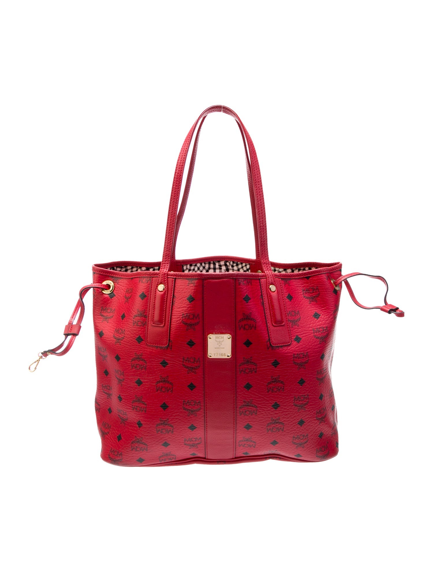 MCM Leather Bucket Bag