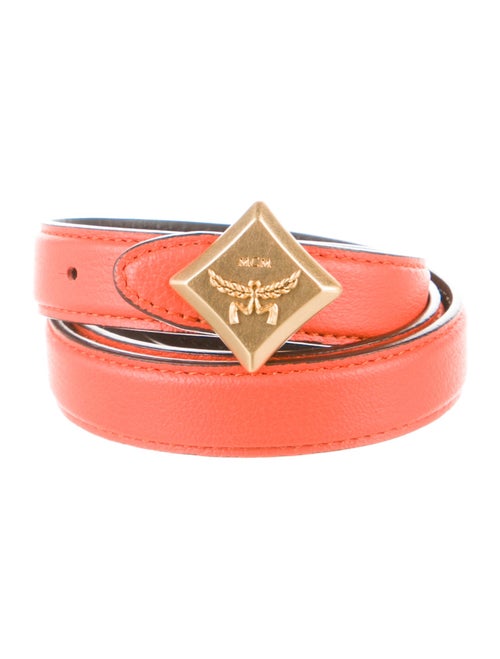 MCM Skinny Leather Belt Kit