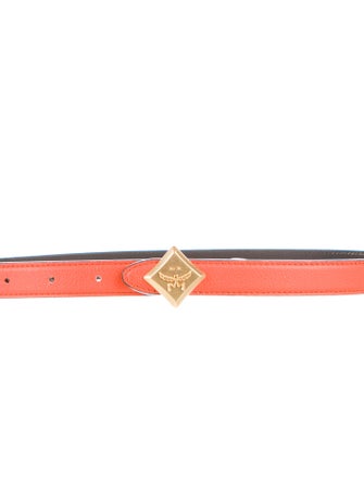 MCM Skinny Leather Belt Kit