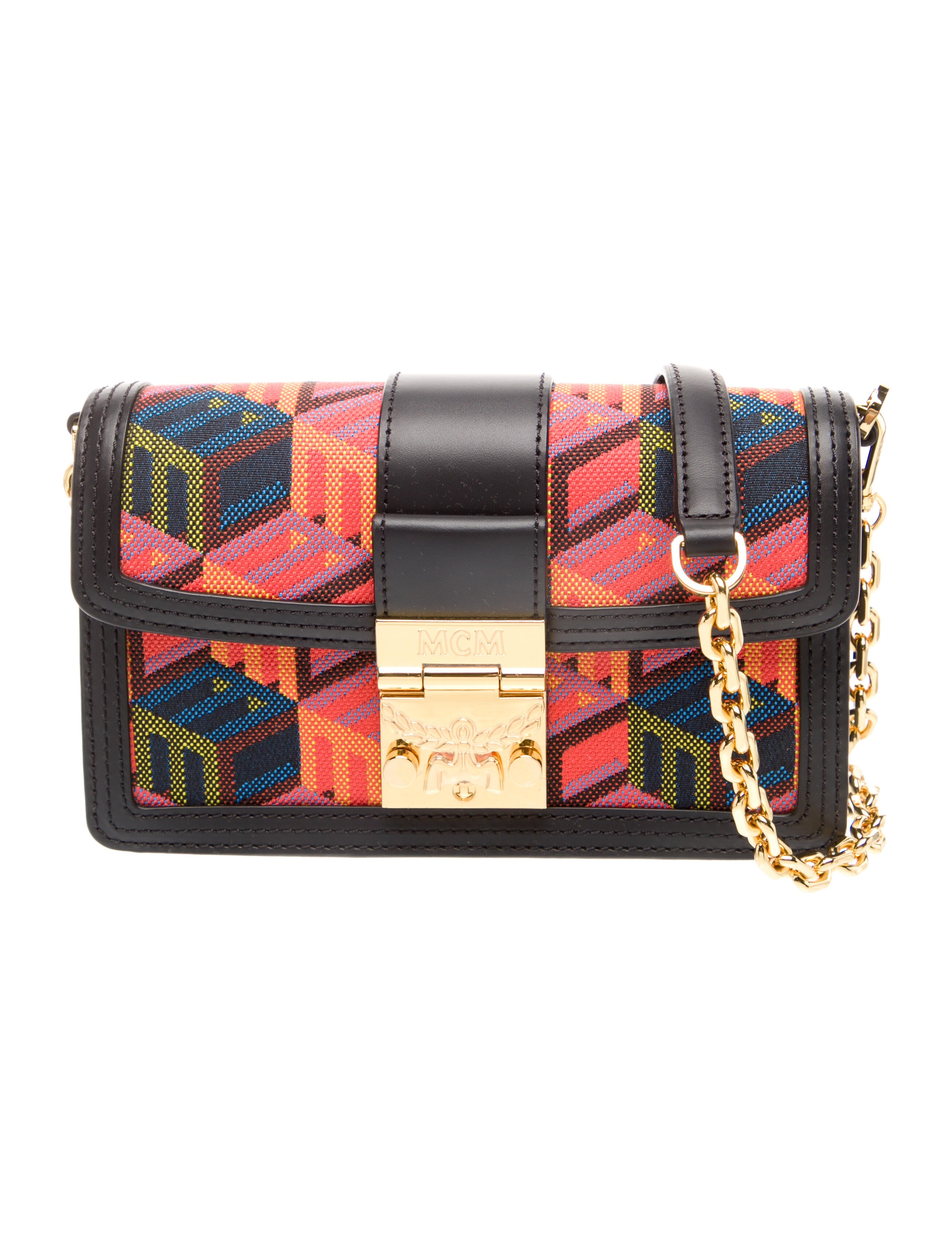 MCM Canvas Bucket Bag