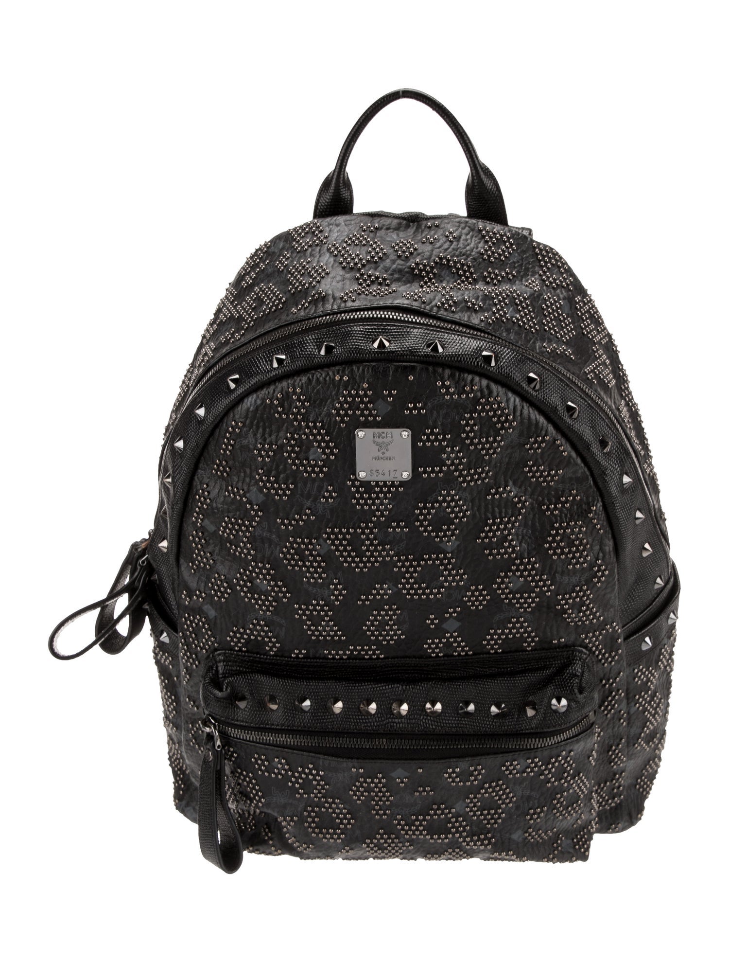 MCM Leather Backpack