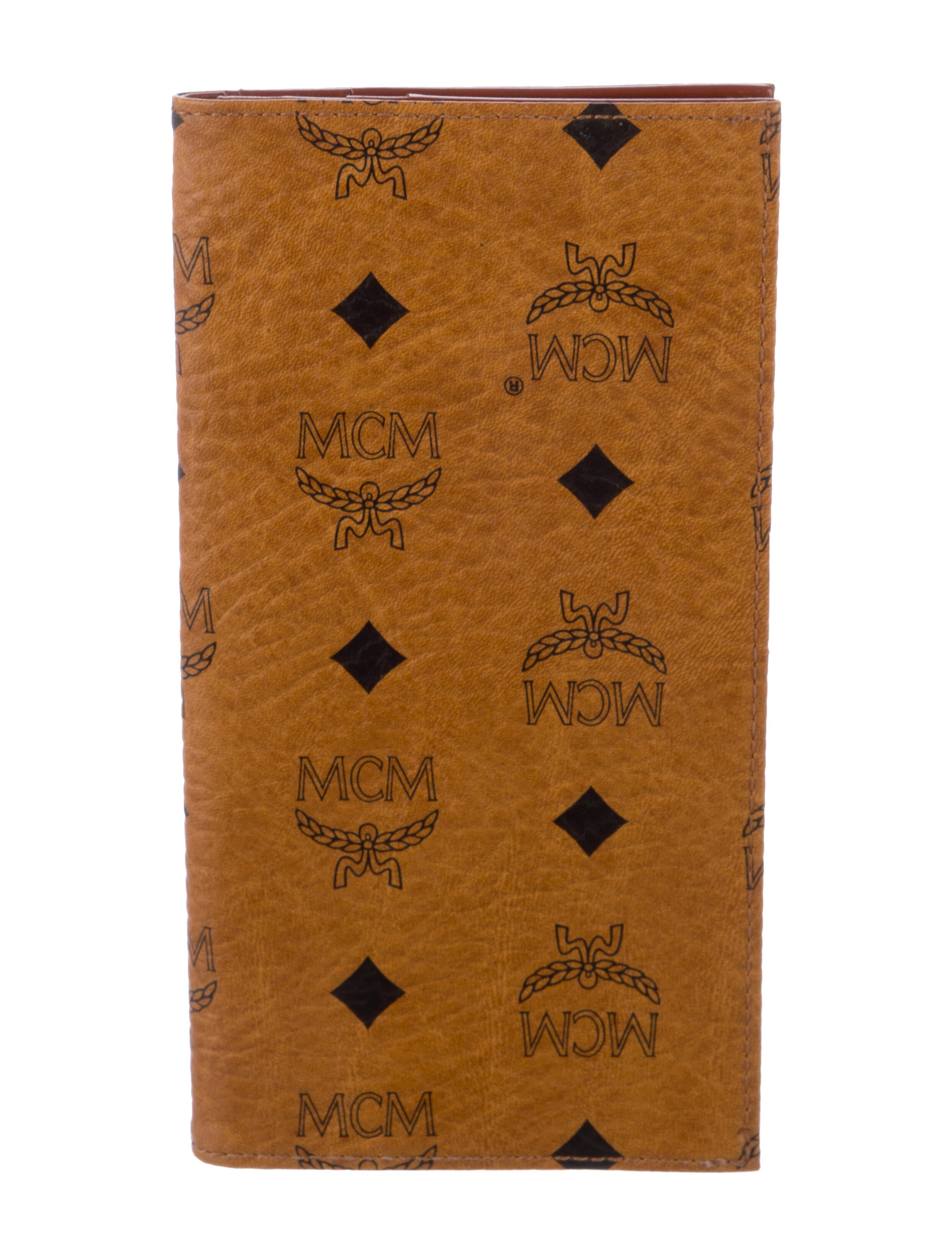 MCM Leather Printed Wallet