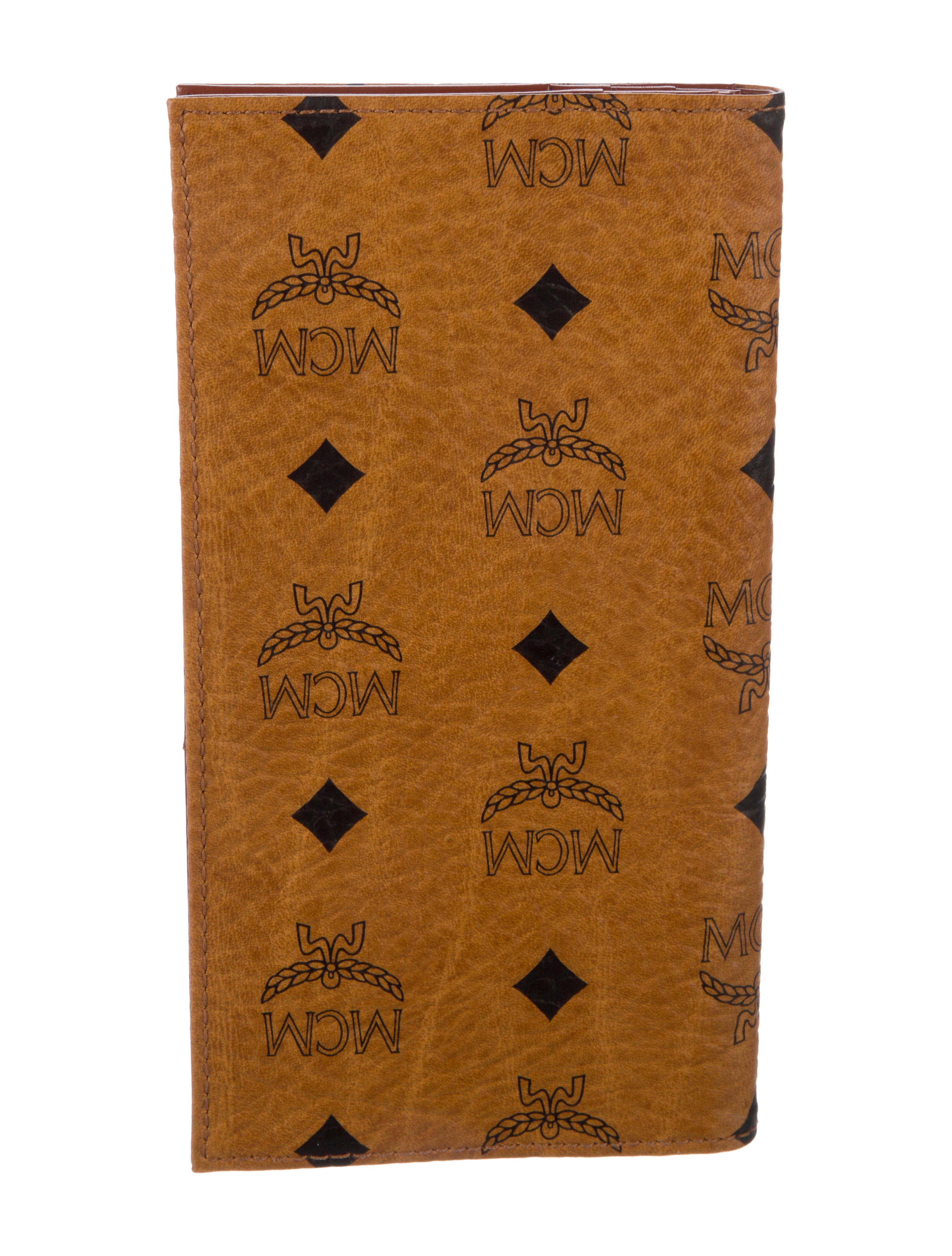 MCM Leather Printed Wallet