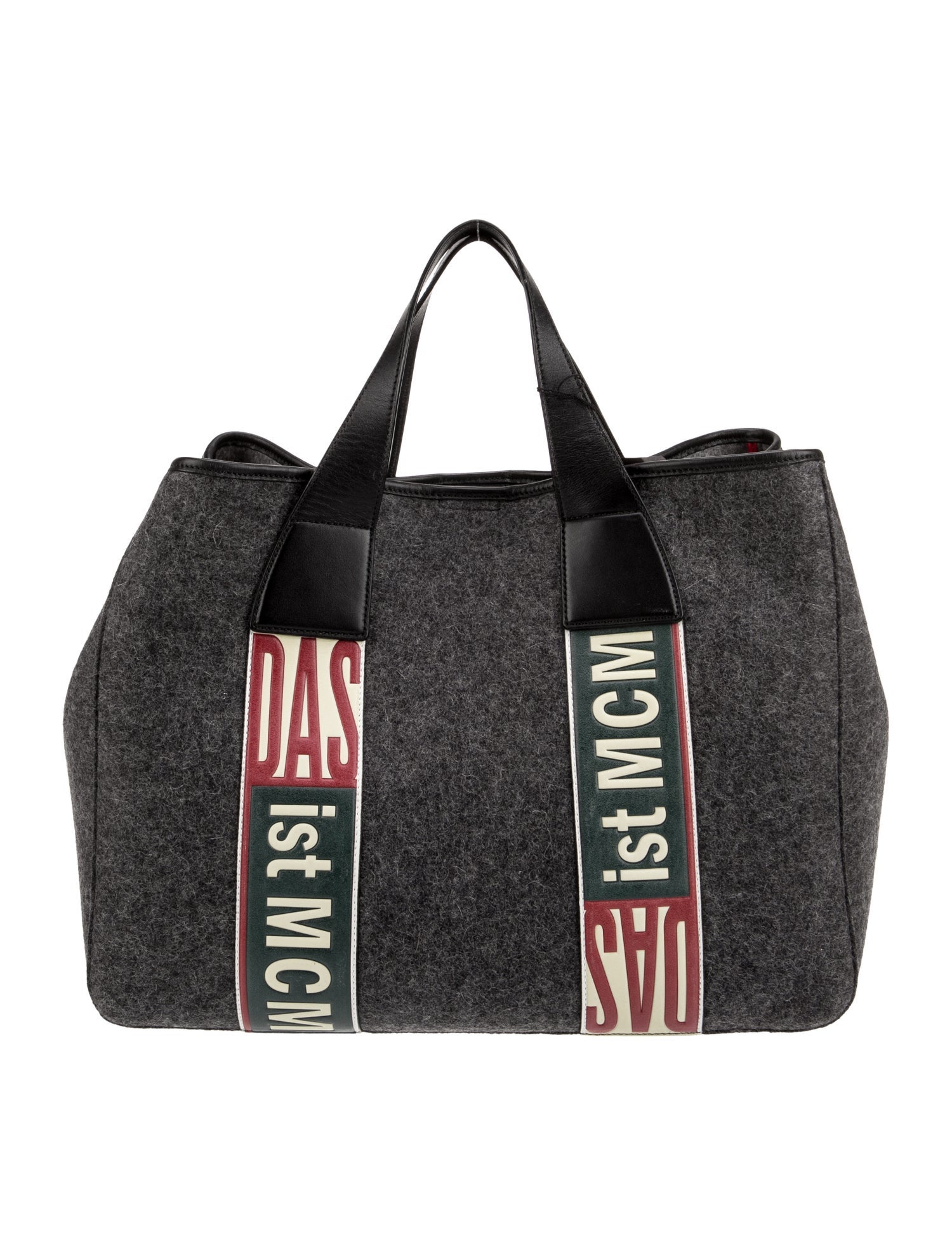 MCM Wool Tote w/ Tags