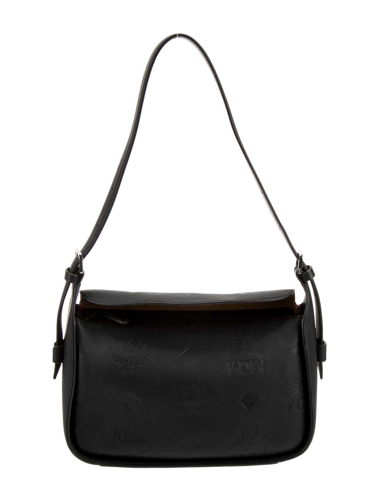 MCM Leather Shoulder Bag