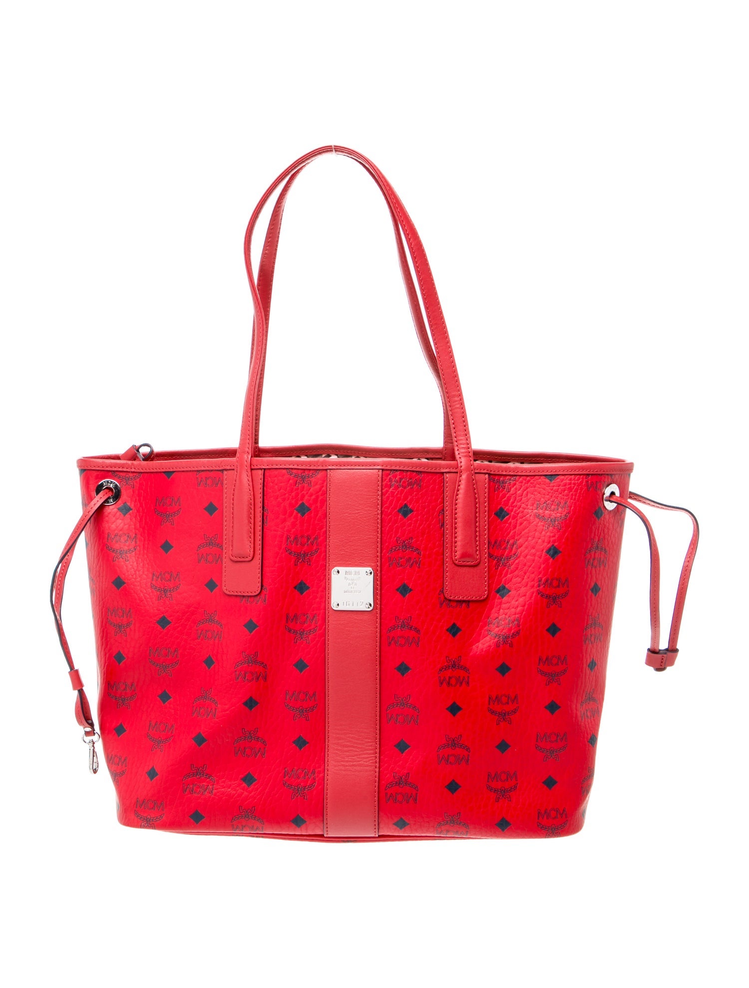 MCM Leather Bucket Bag