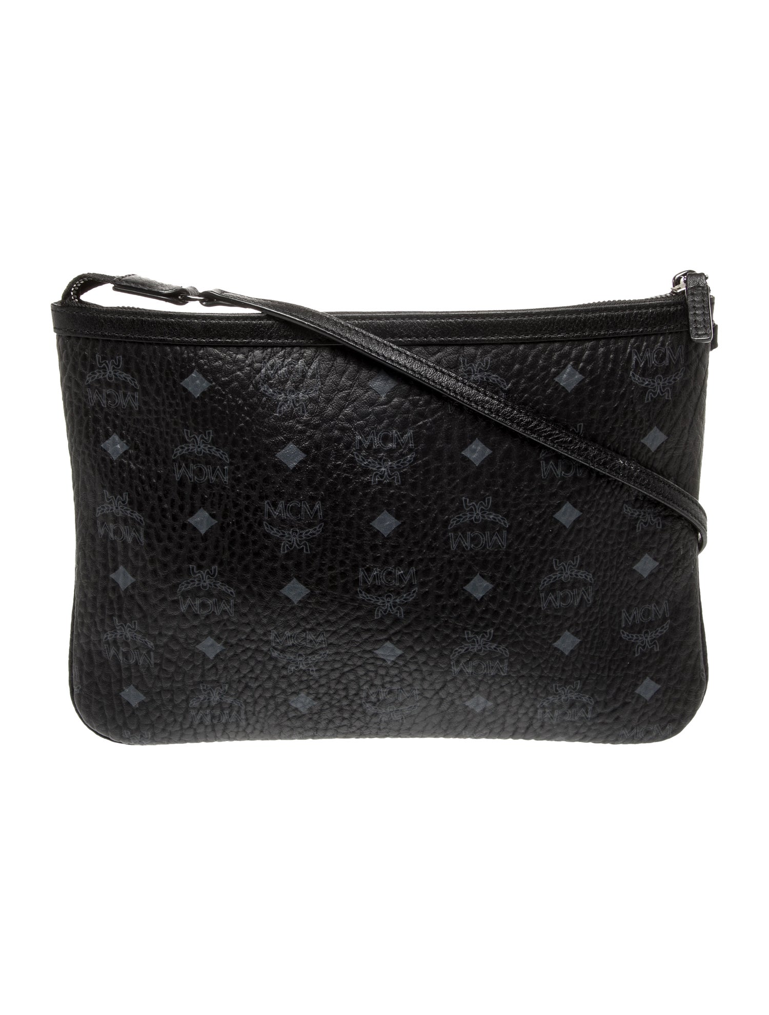 MCM Visetos Liz Shopper Tote Pouch