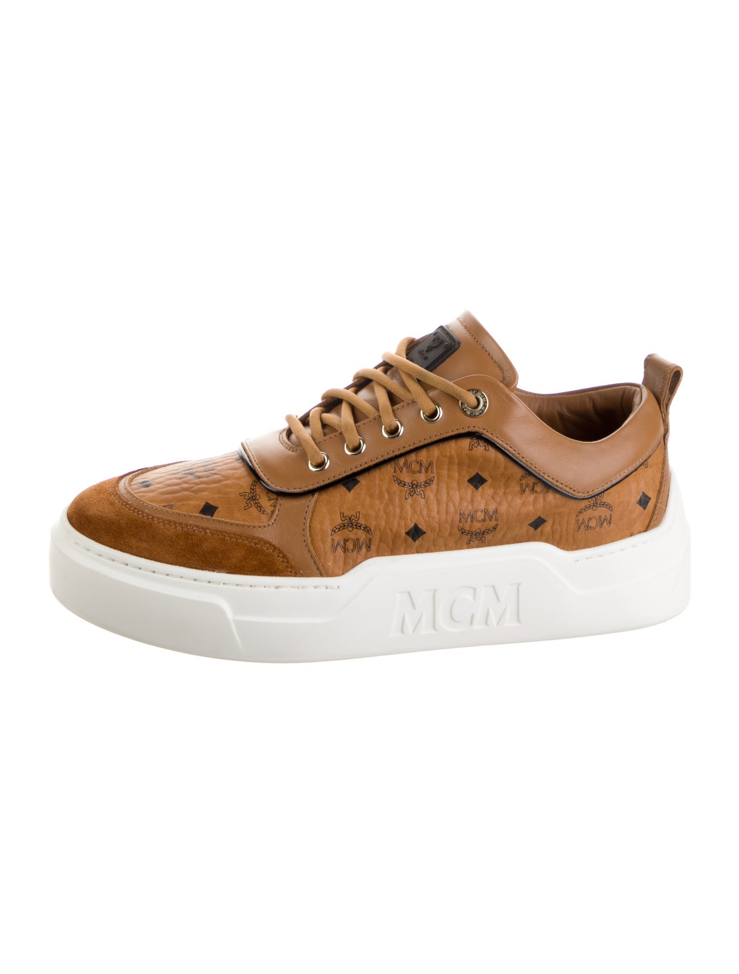 MCM Leather Sneakers
