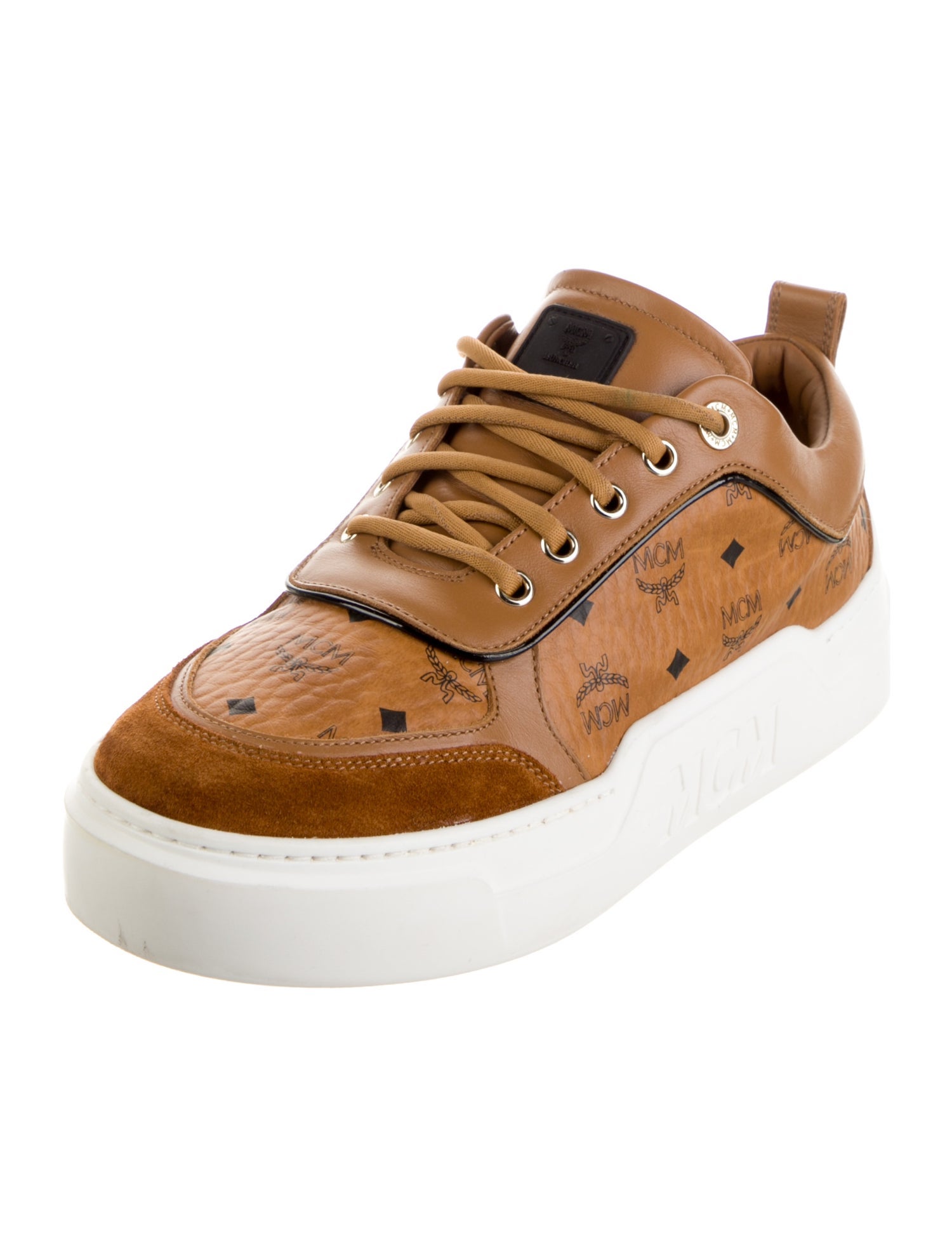 MCM Leather Sneakers