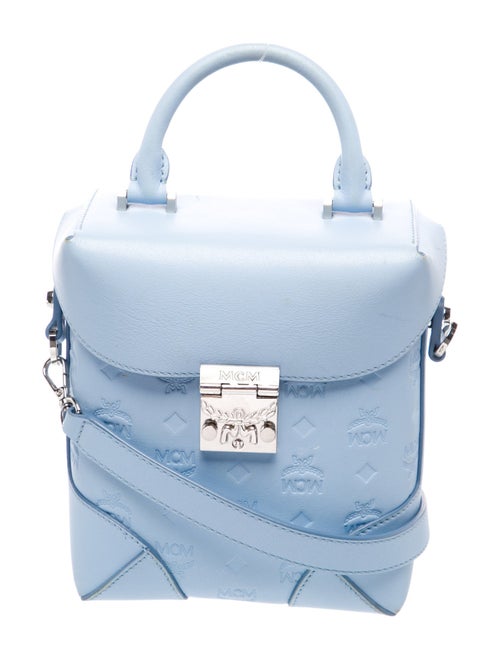 MCM Monogram Top Handle Bag