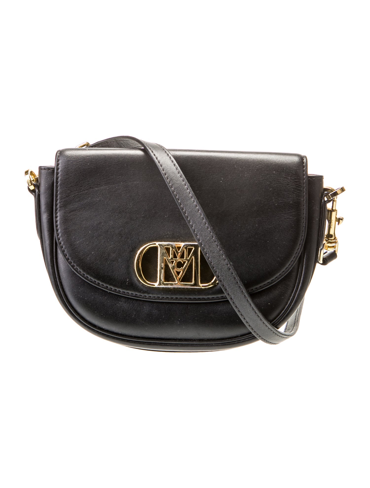 MCM Leather Shoulder Bag