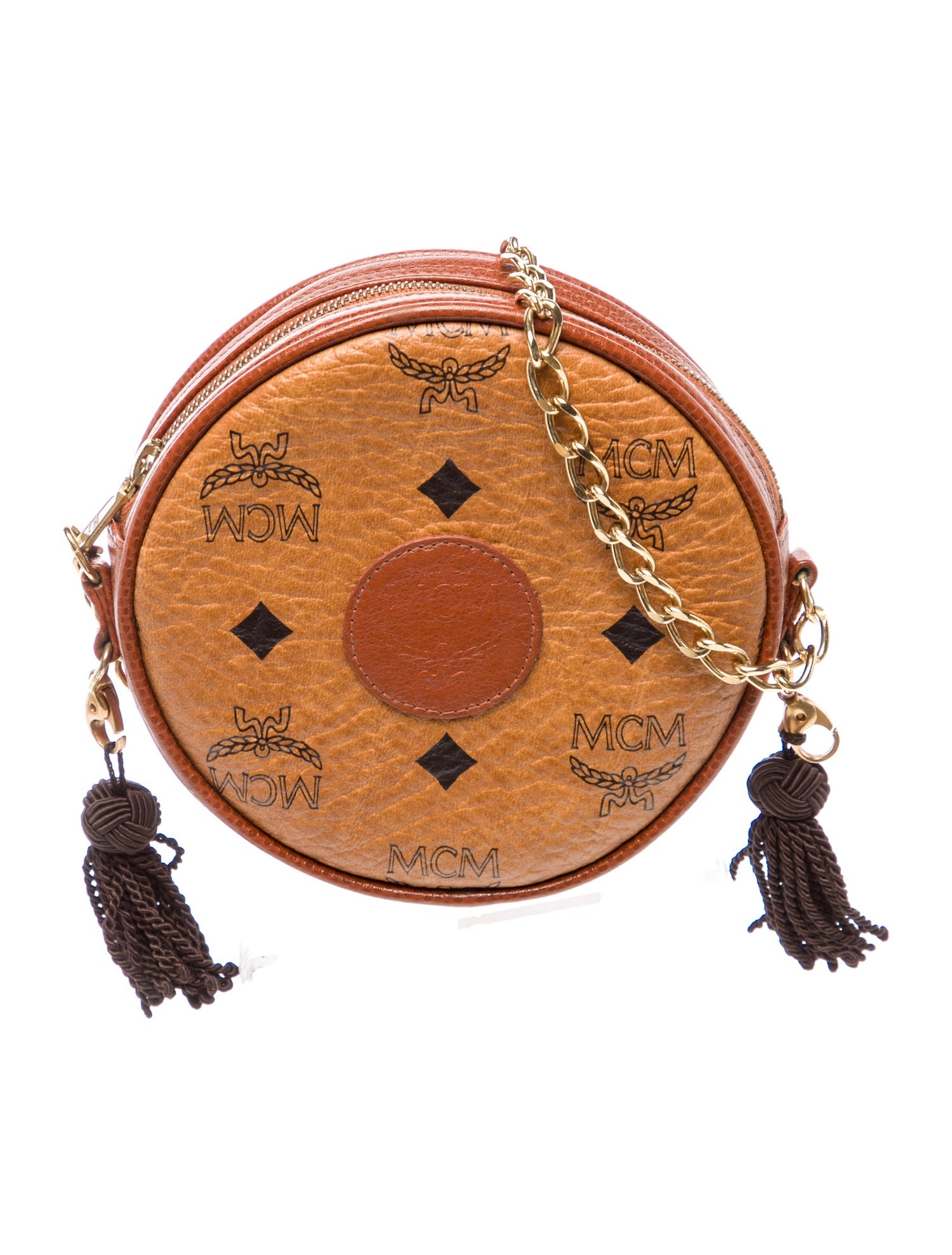 MCM Leather Crossbody Bag