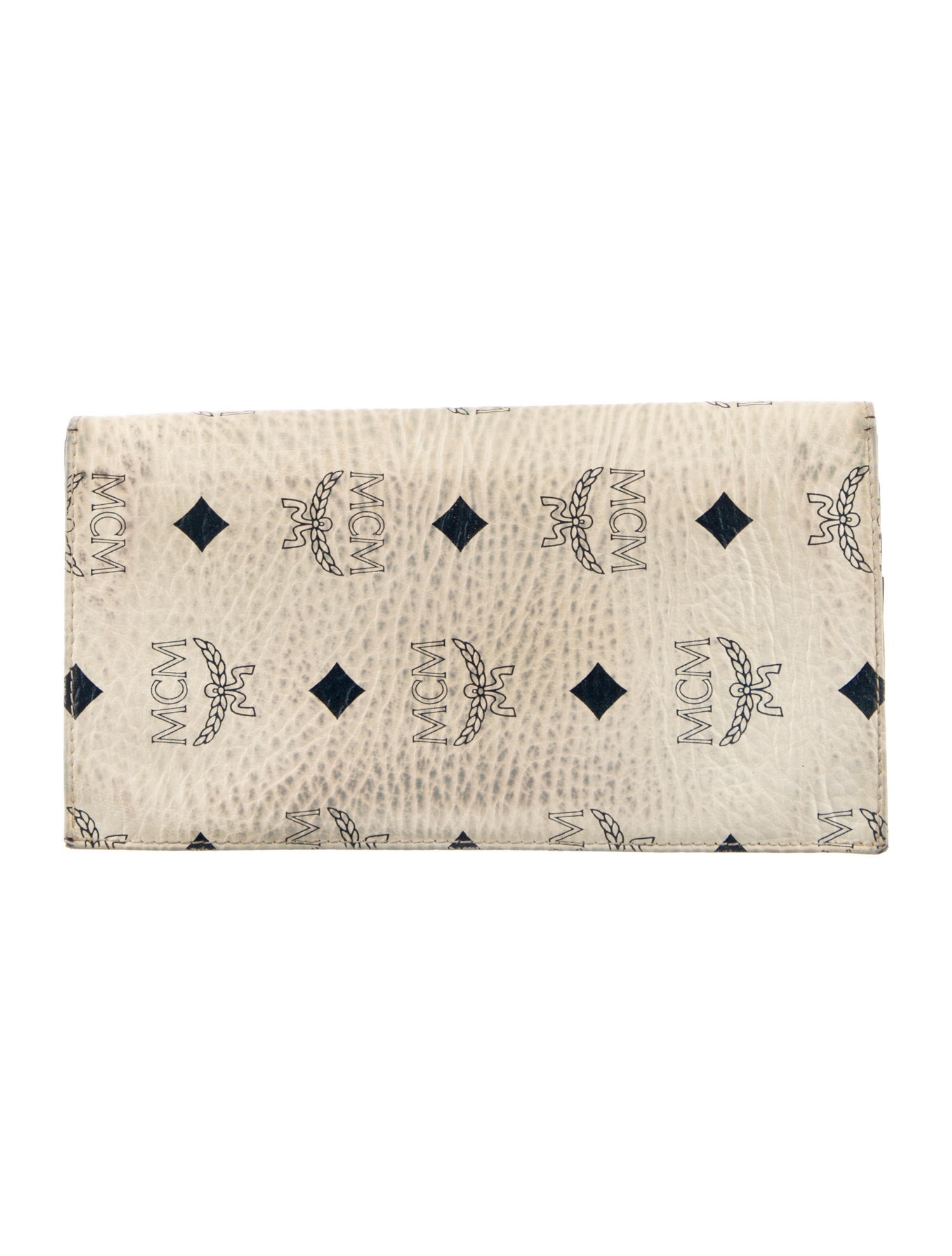 MCM Leather Printed Continental Wallet