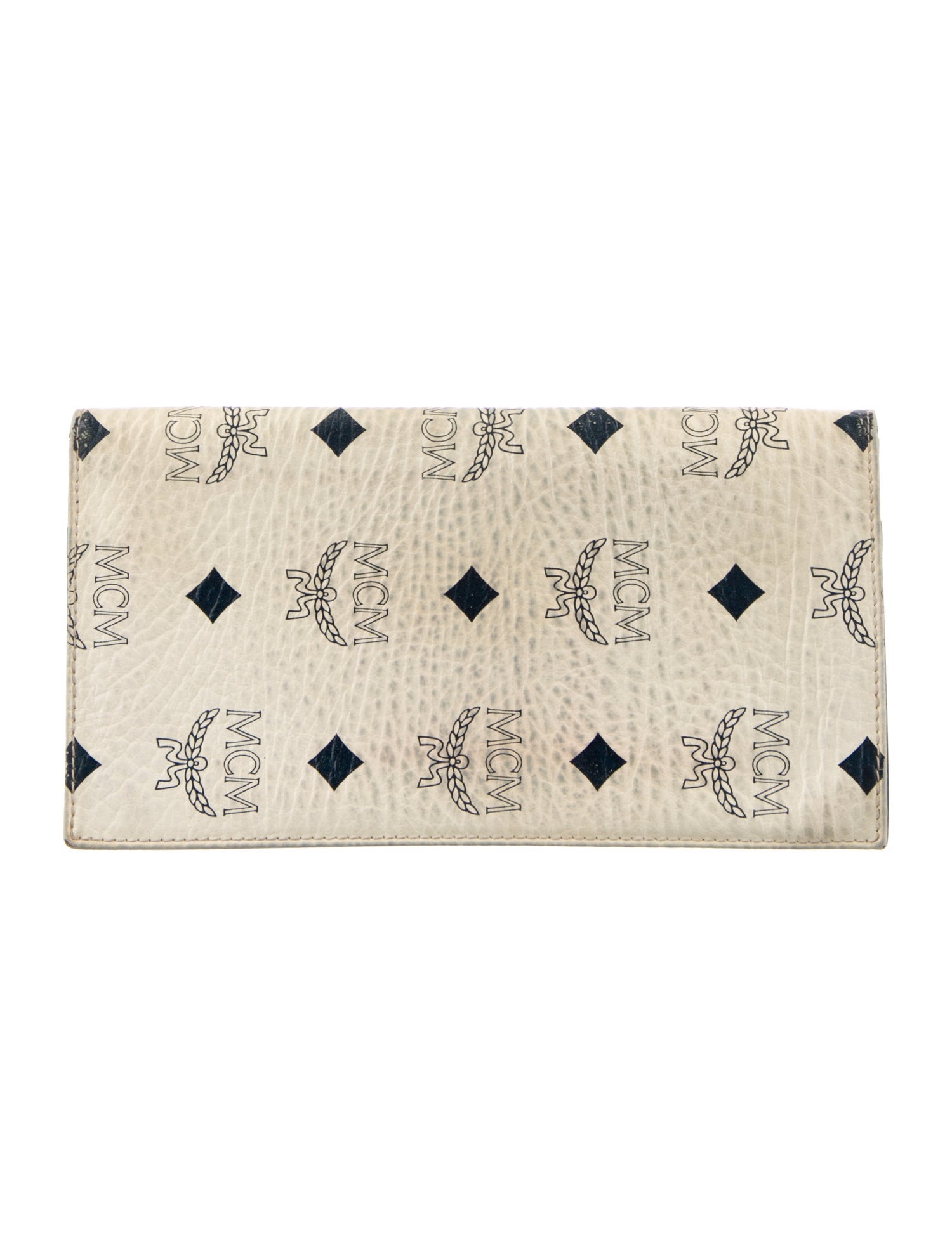 MCM Leather Printed Continental Wallet